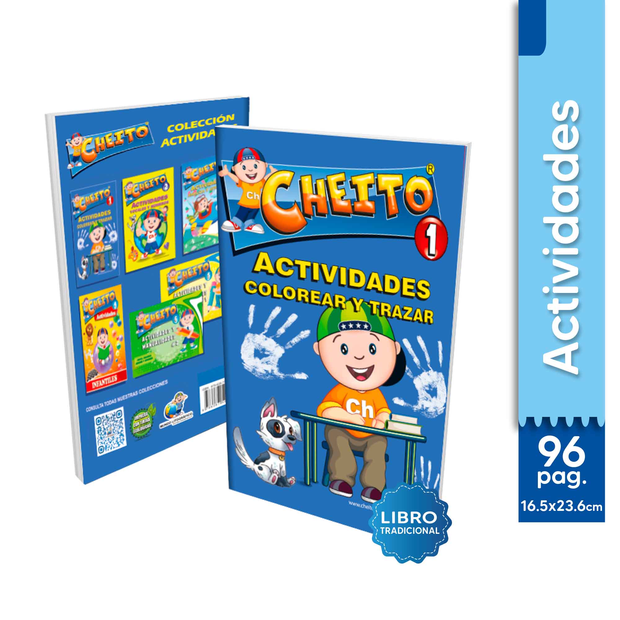 Cheito 1 Actividades Colorear y Trazar