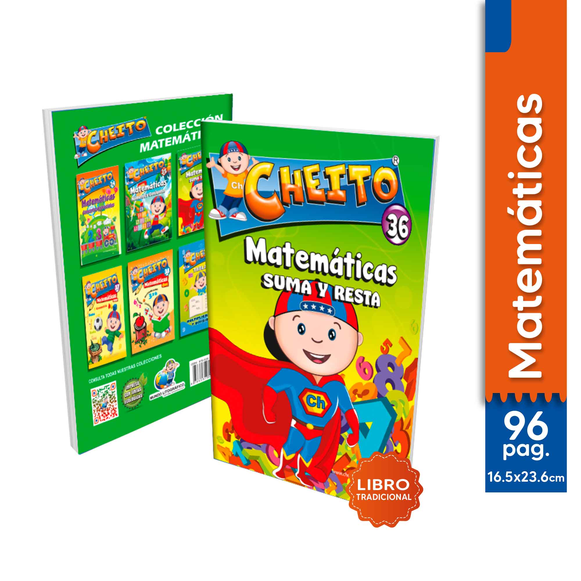 Cheito 36 Matemáticas Suma y Resta