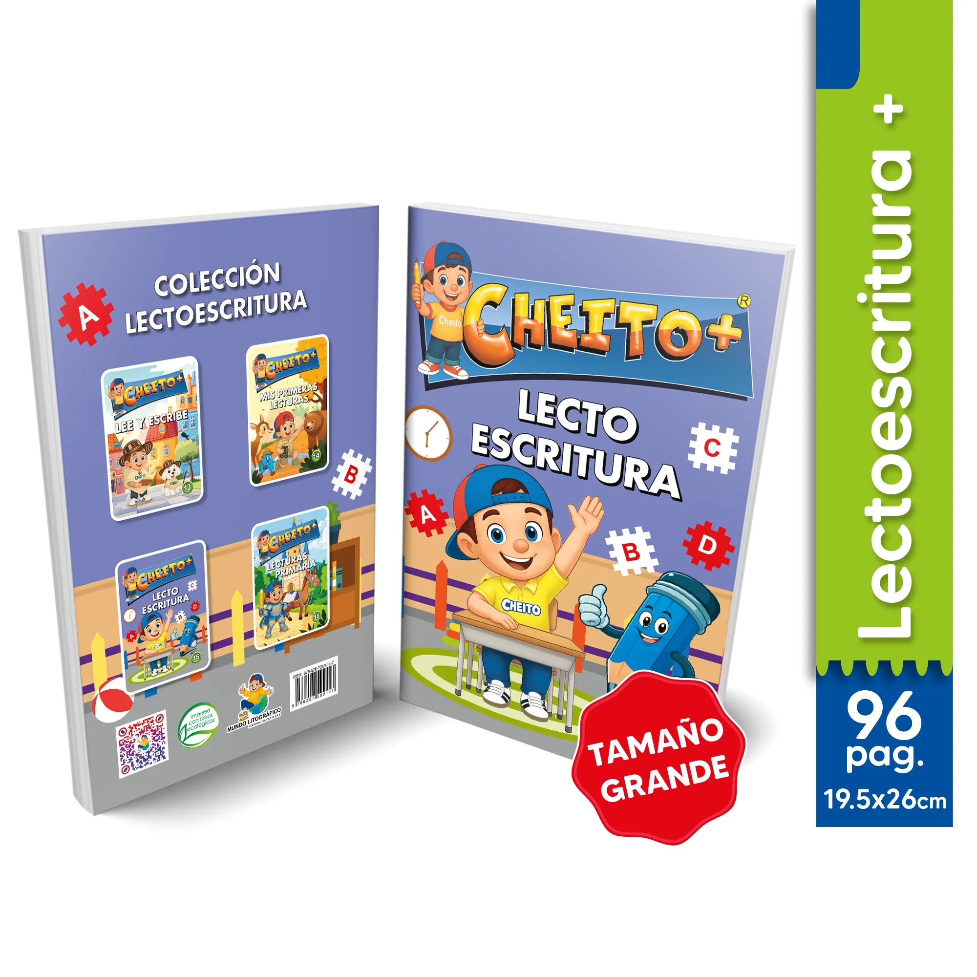 Cartilla de lectoescritura para niños Cheito – aprender a leer y escribir Colombia