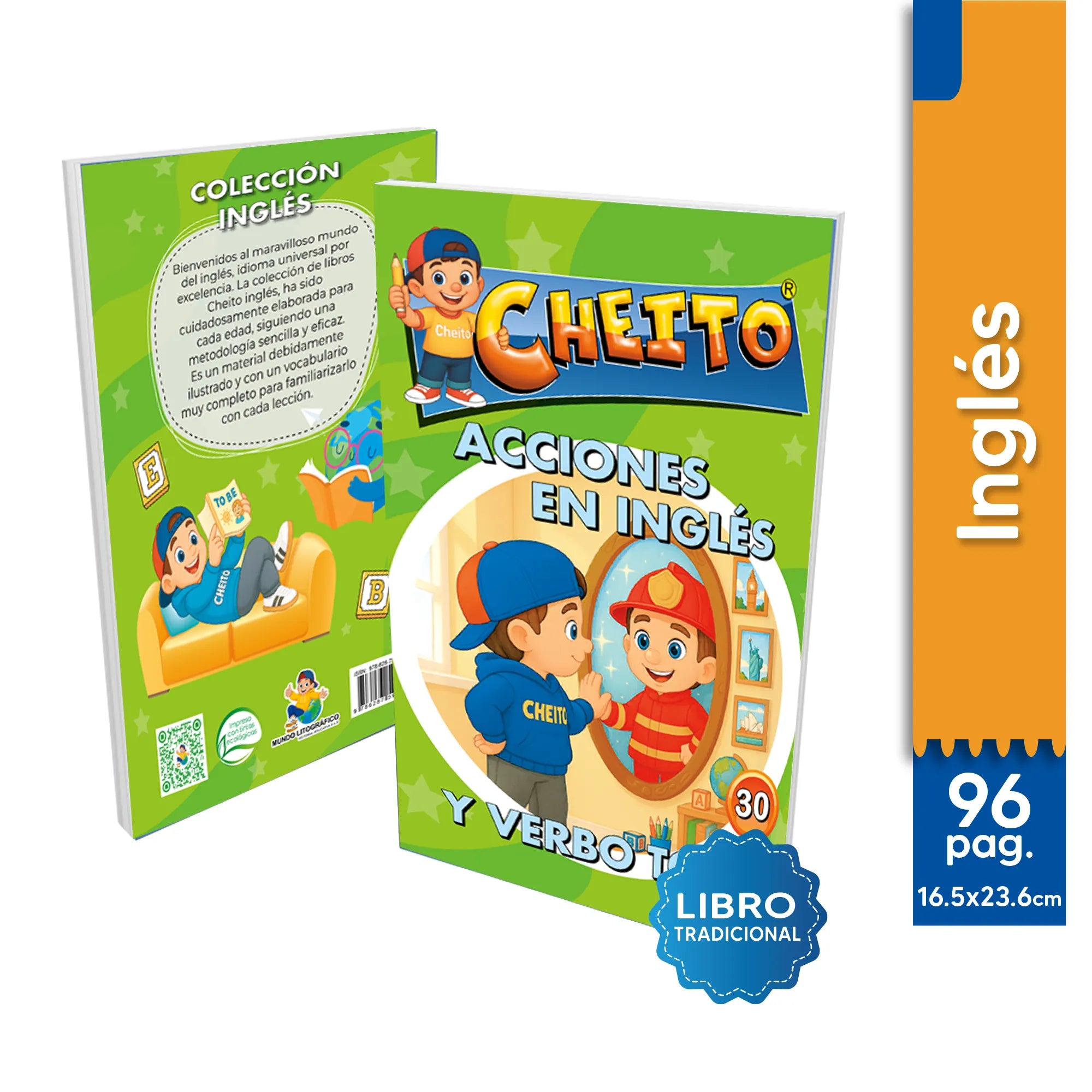 Cartilla inglés para niños Cheito – aprender inglés preescolar transición Colombia