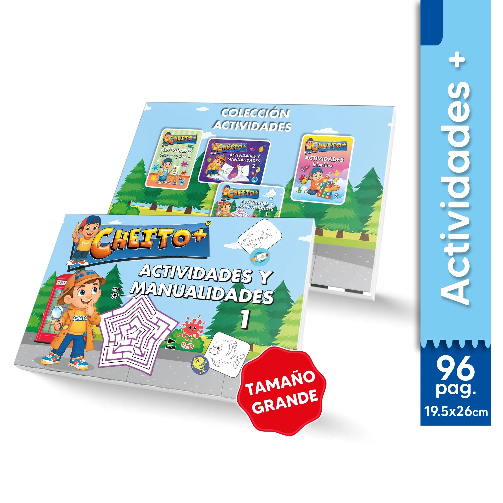 Libro de manualidades infantiles Cheito 1 – actividades educativas preescolar Colombia