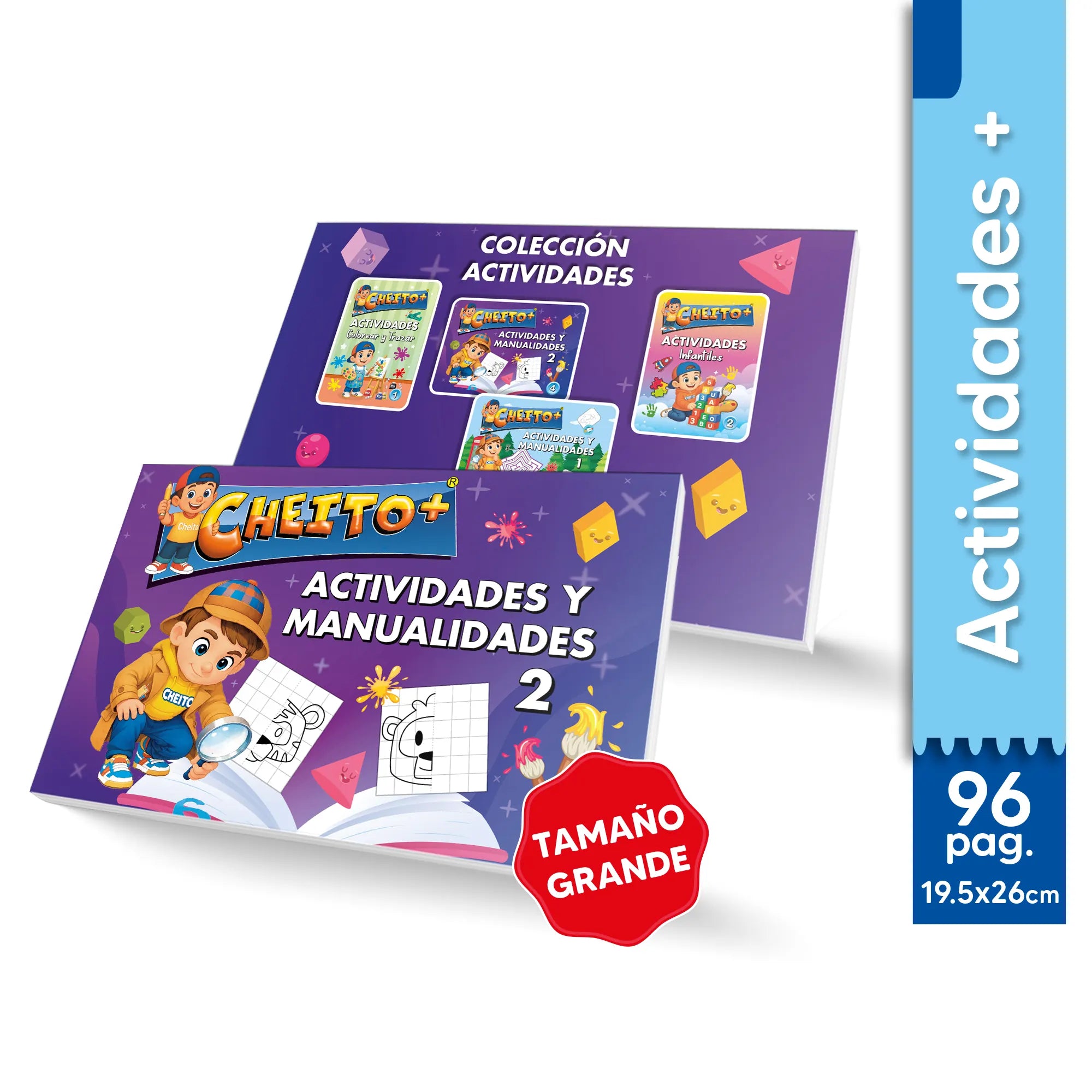Cartilla manualidades para niños Cheito 2 – creatividad infantil Colombia