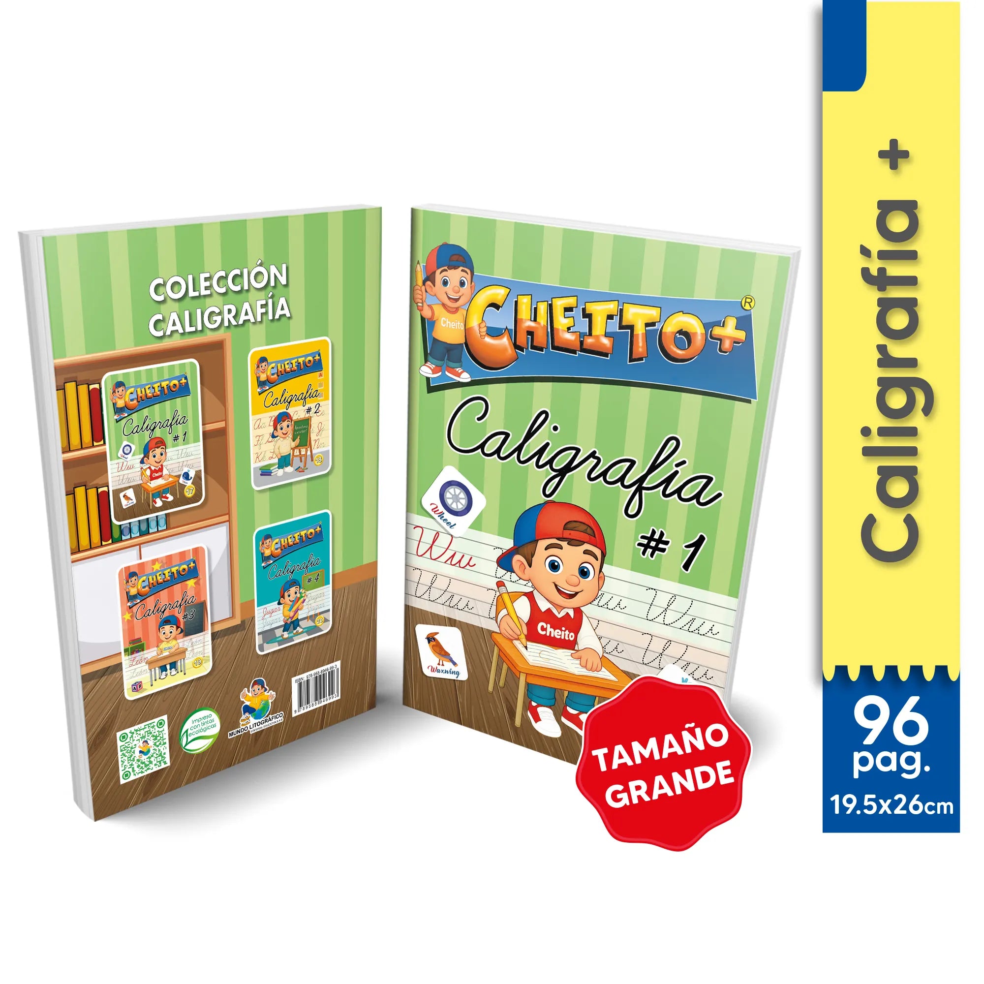 Cuaderno caligrafía avanzada Cheito 4 – libros educativos para niños primaria