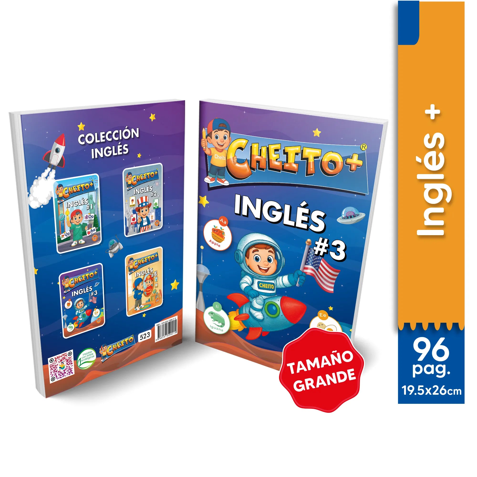 Cartilla inglés Cheito 3 – aprender inglés primaria Colombia