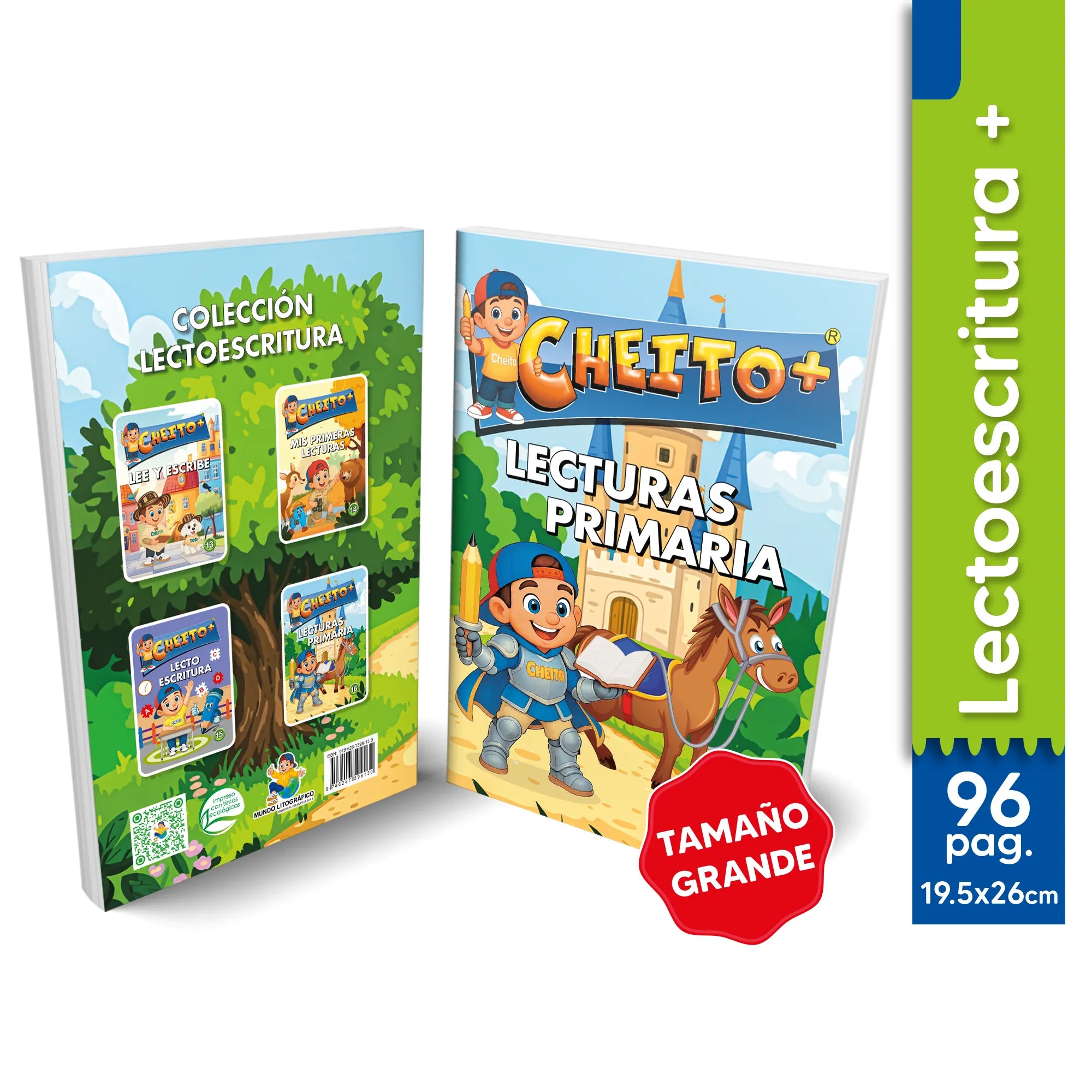 Cartilla lecturas primaria Cheito – comprensión lectora niños Colombia