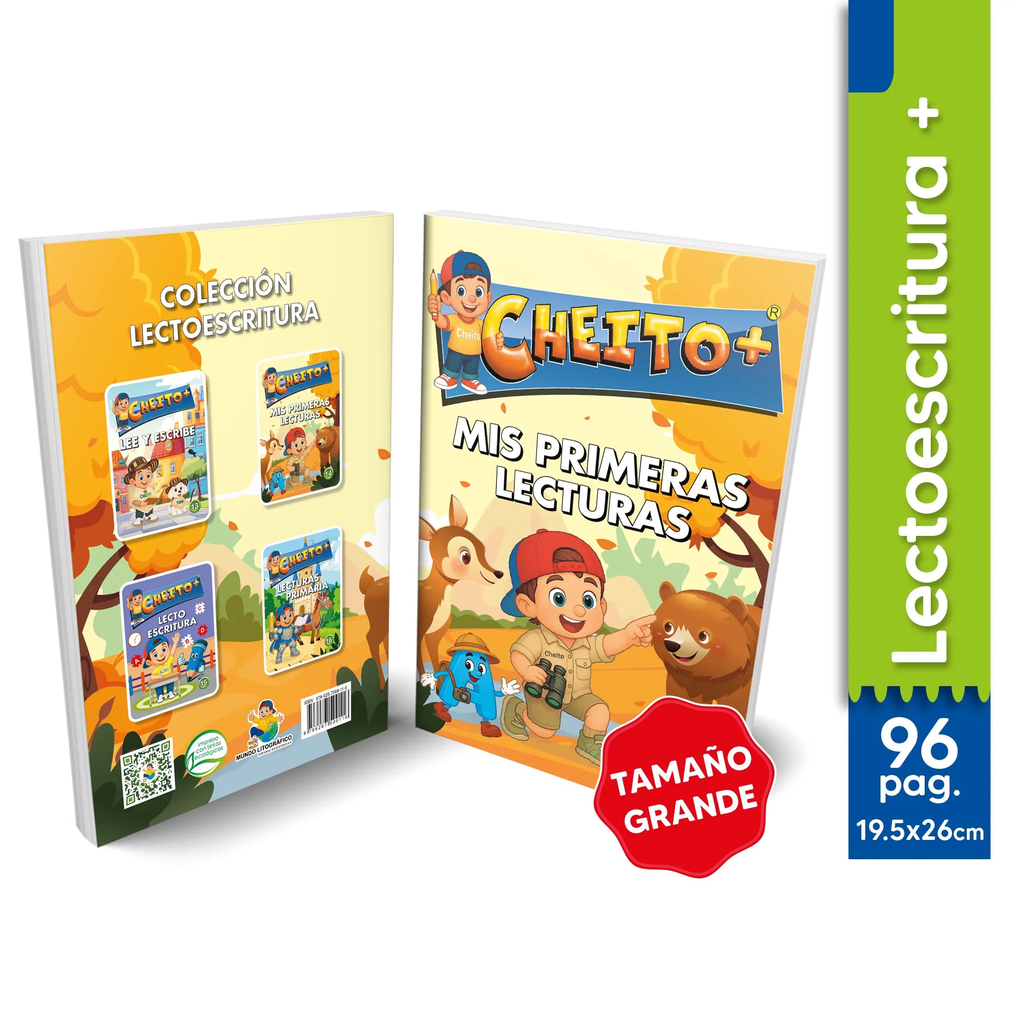 Libro mis primeras lecturas Cheito – aprender a leer preescolar Colombia